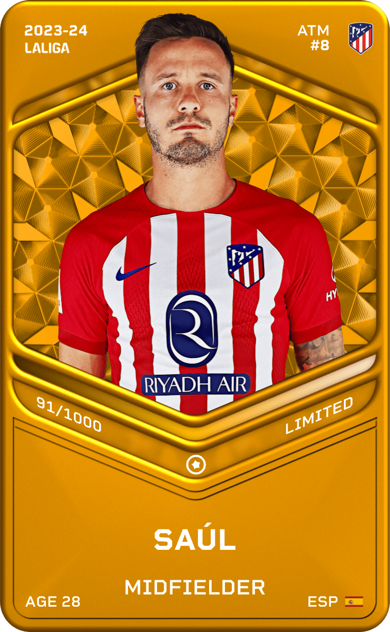 Saúl 2023-24 • Limited 91/1000