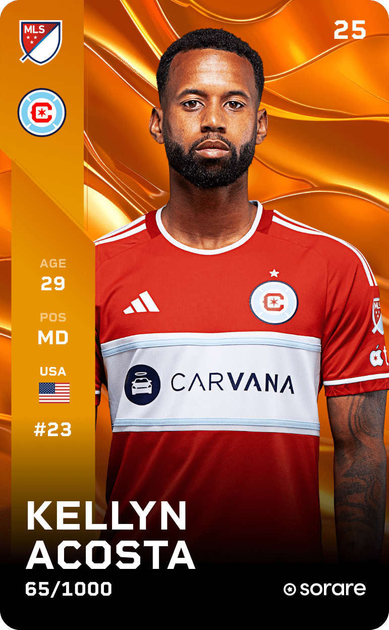 Kellyn Acosta 2025-26 • Limited 65/1000