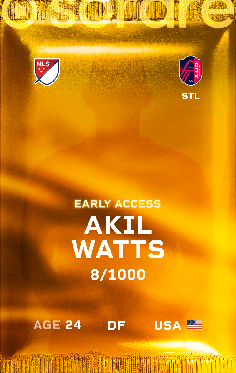 Akil Watts 2025-26 • Limited 8/1000