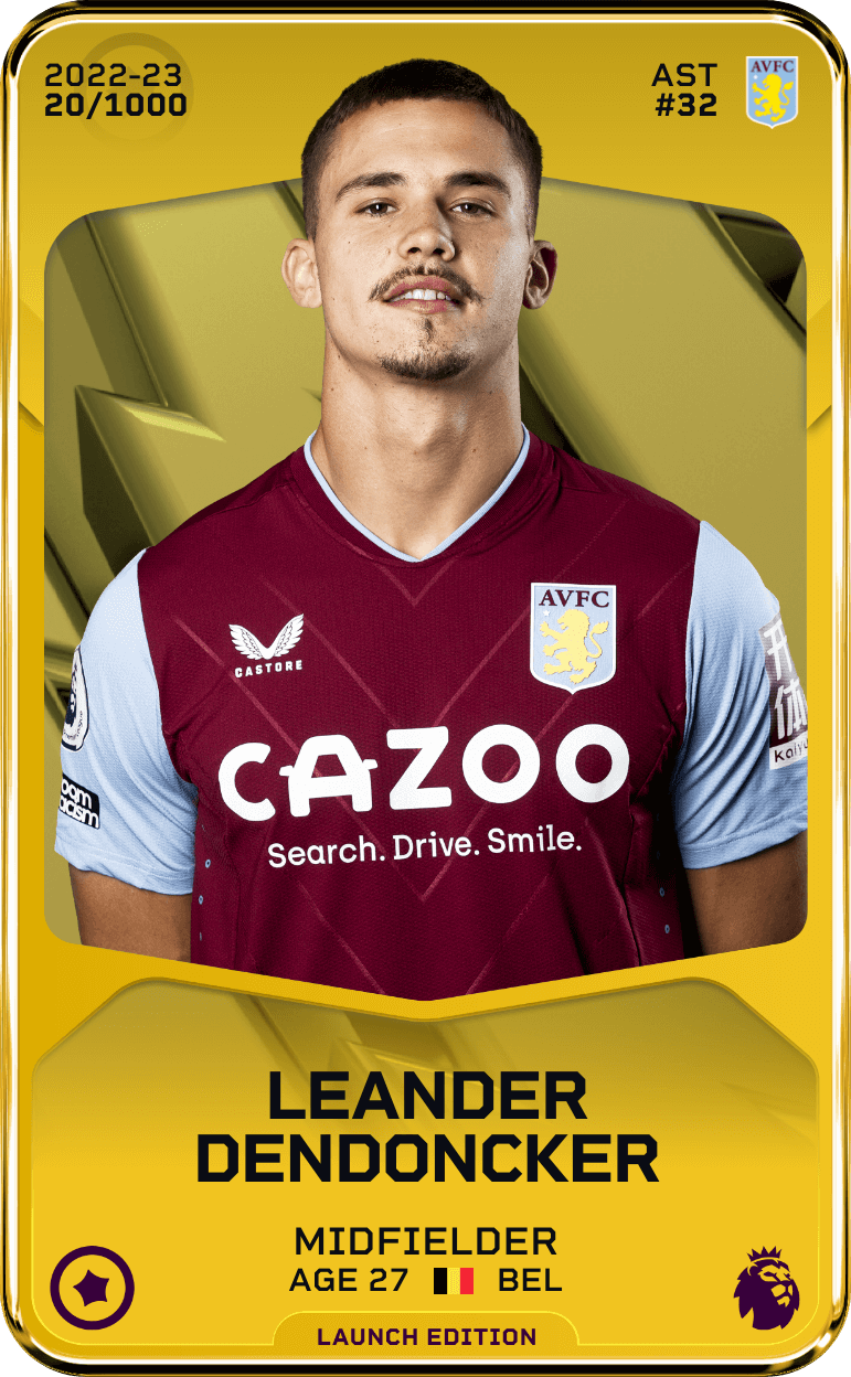 Leander Dendoncker 2022-23 • Limited 20/1000