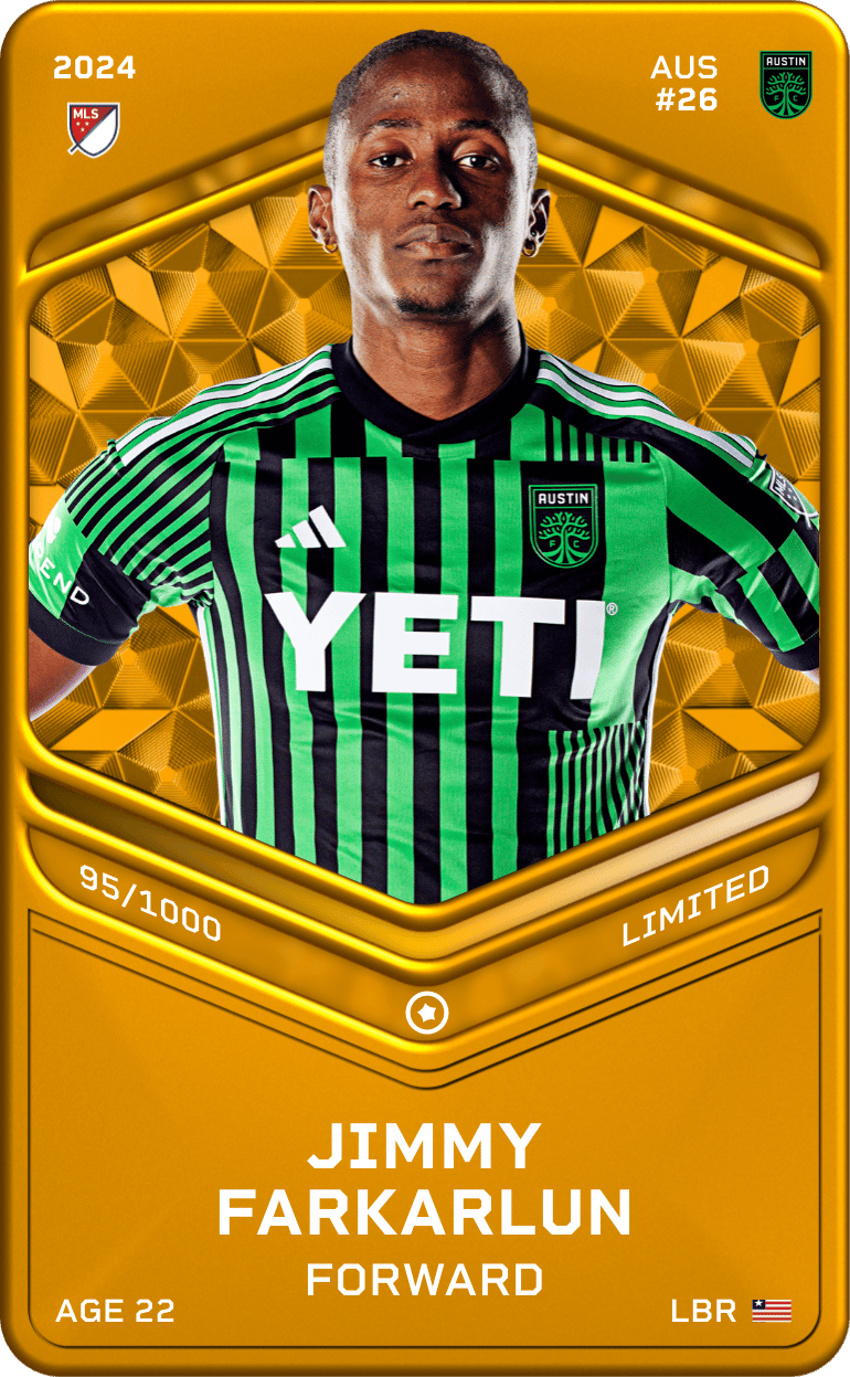 J. Farkarlun 2024-25 • Limited 95/1000