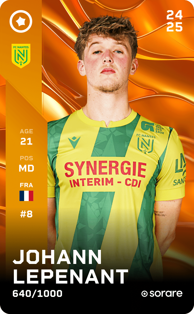 Johann Lepenant 2024-25 • Limited 640/1000