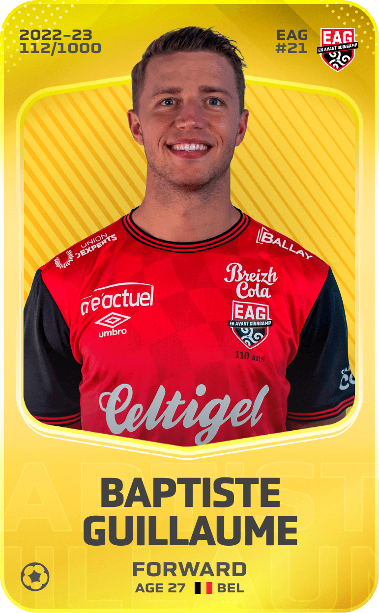 Baptiste Guillaume 2022-23 • Limited 112/1000