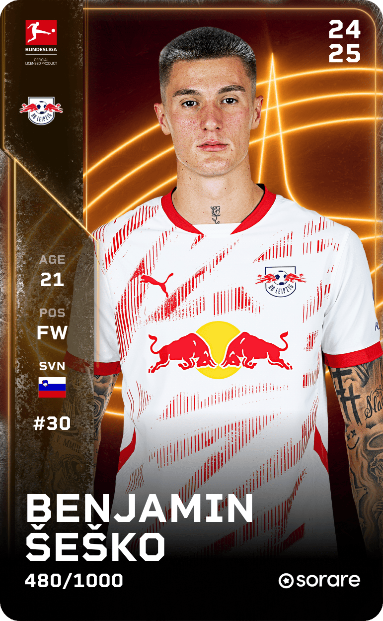 Benjamin Šeško 2024-25 • Limited 480/1000