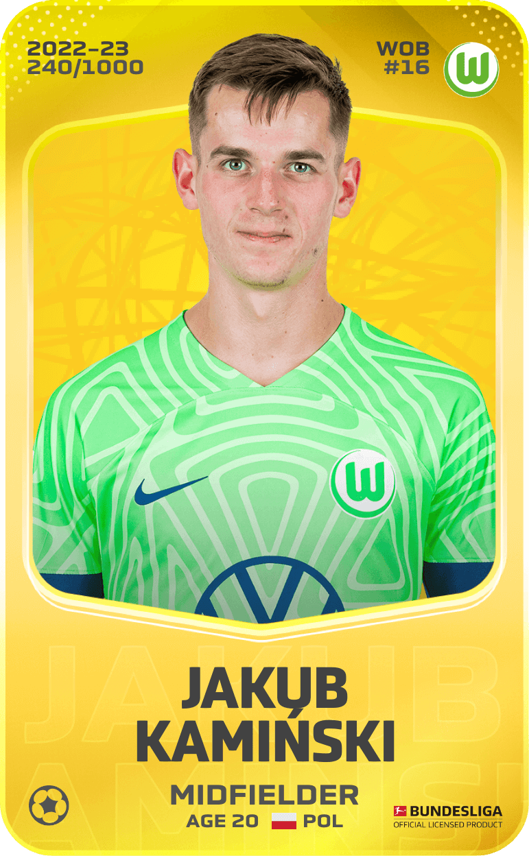 Jakub Kamiński 2022-23 • Limited 240/1000