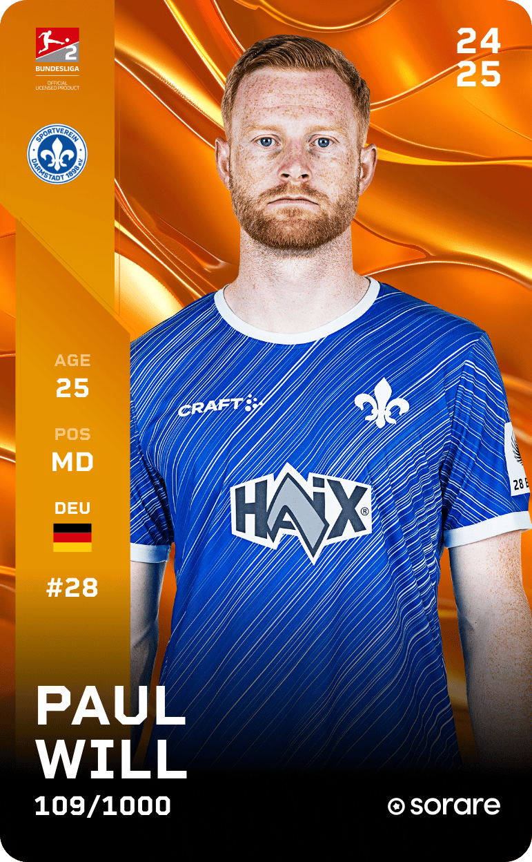 Paul Will 2024-25 • Limited 109/1000