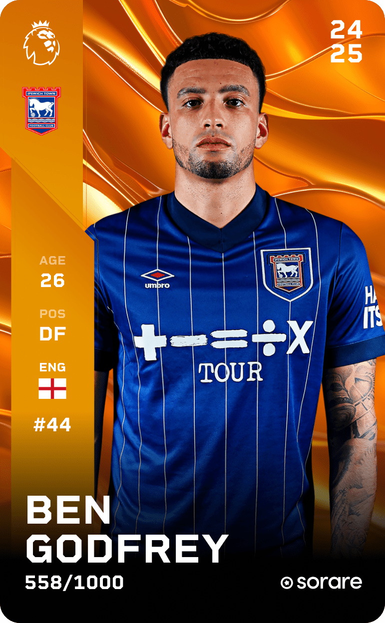 Ben Godfrey 2024-25 • Limited 558/1000