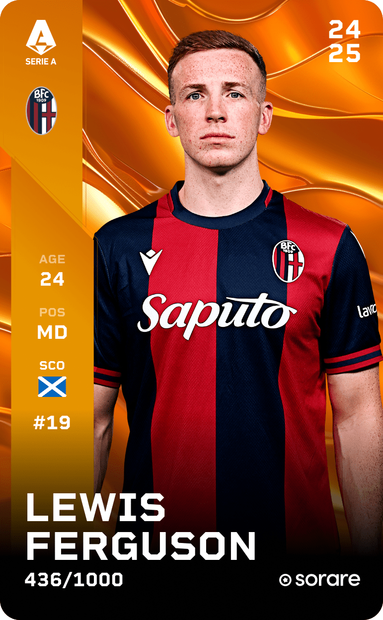 Lewis Ferguson 2024-25 • Limited 436/1000