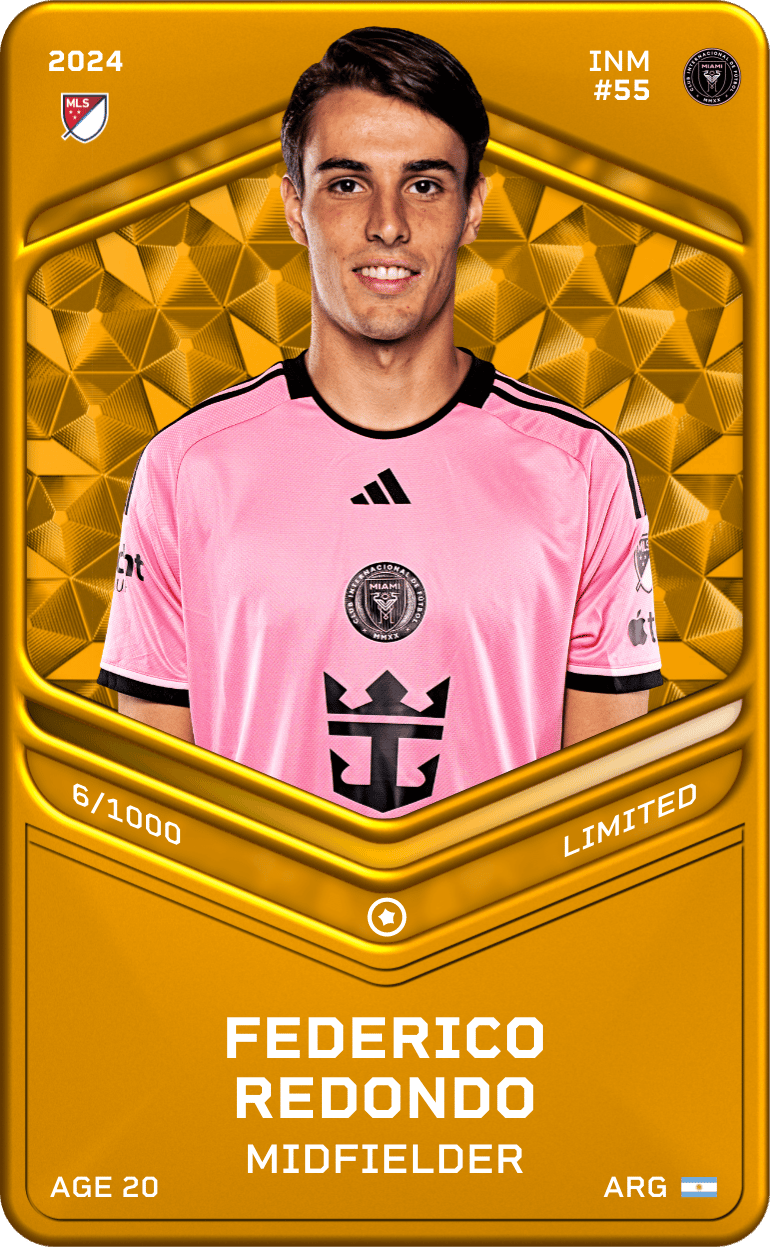 Federico Redondo 2024-25 • Limited 6/1000