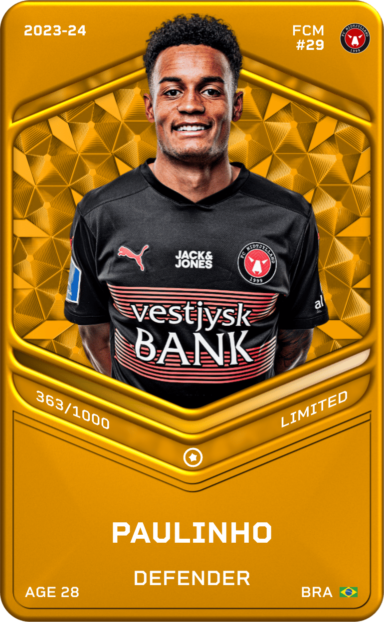 Paulinho 2023-24 • Limited 363/1000