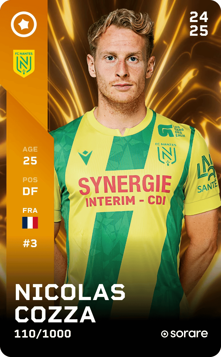 Nicolas Cozza 2024-25 • Limited 110/1000