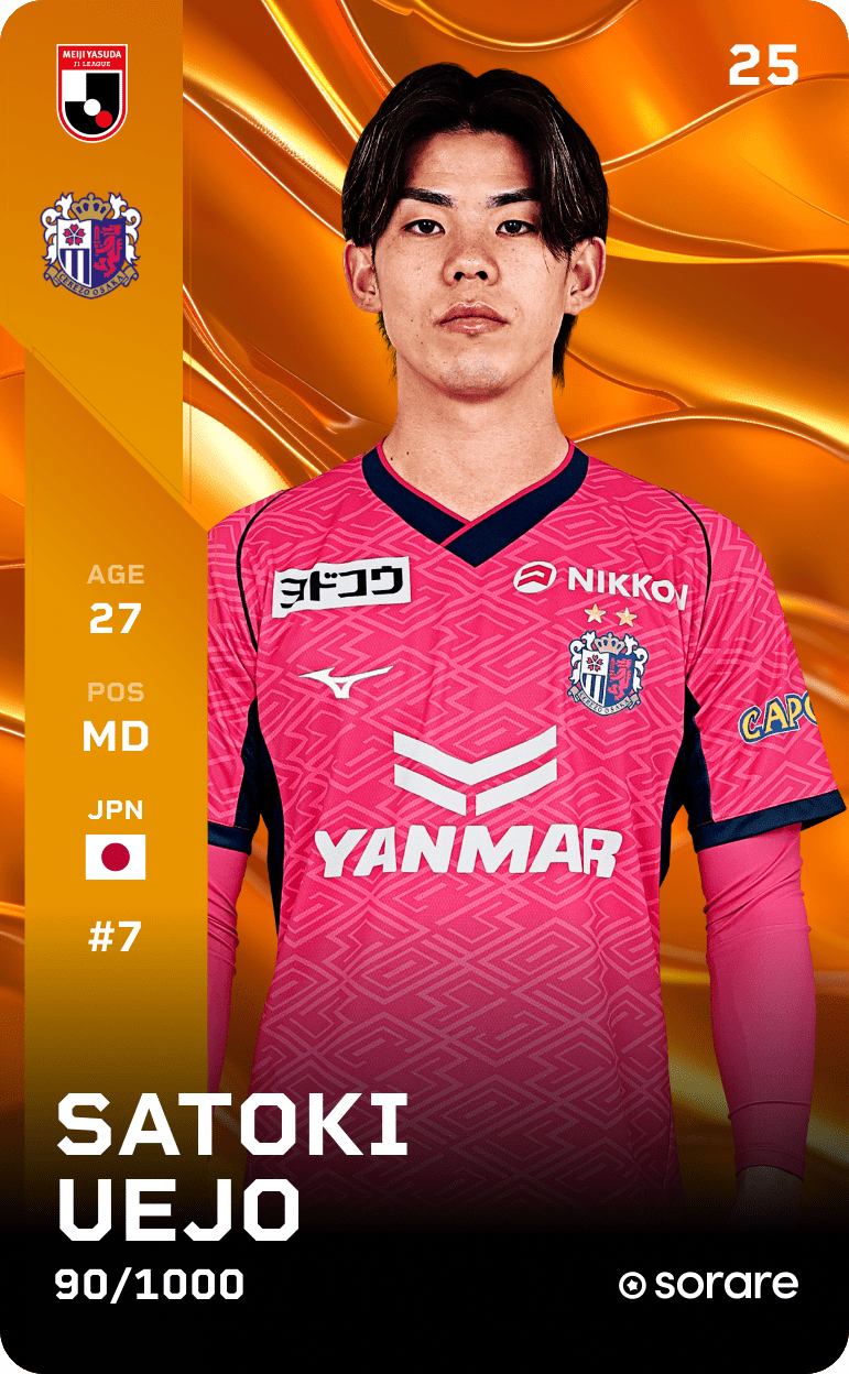 Satoki Uejo 2025-26 • Limited 90/1000