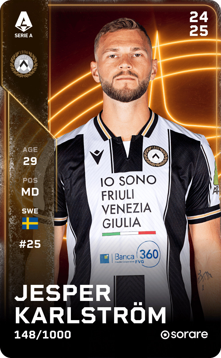 Jesper Karlström 2024-25 • Limited 148/1000