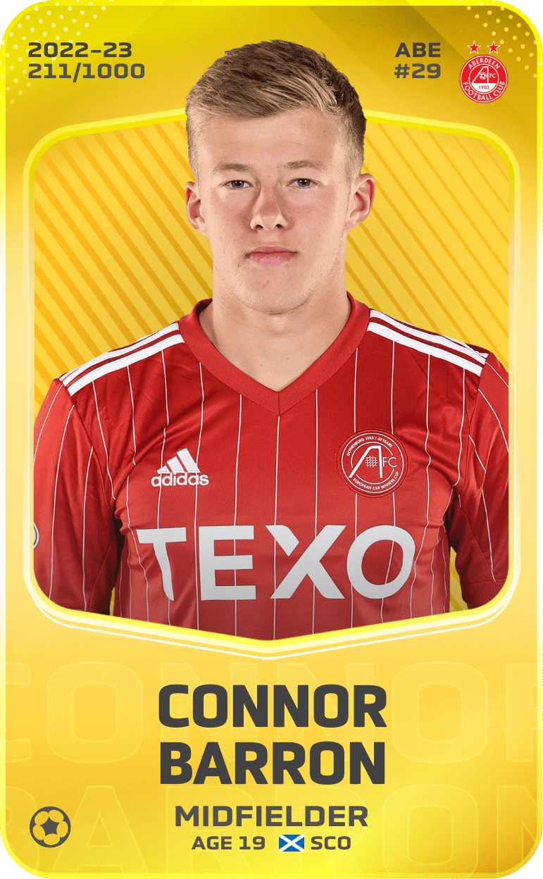 Connor Barron 2022-23 • Limited 211/1000