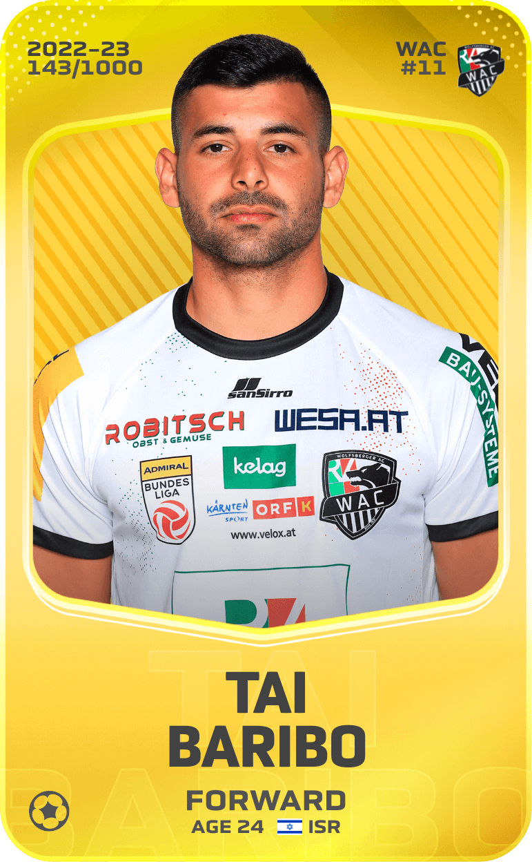 Tai Baribo 2022-23 • Limited 143/1000