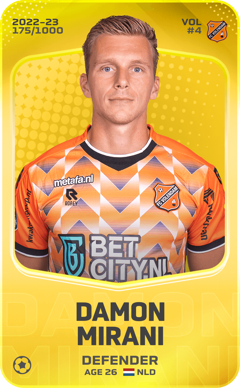 Damon Mirani 2022-23 • Limited 175/1000