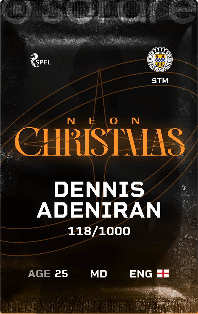 Dennis Adeniran 2024-25 • Limited 118/1000