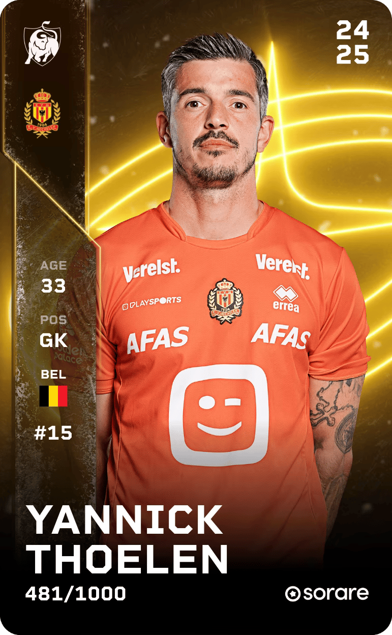 Yannick Thoelen 2024-25 • Limited 481/1000