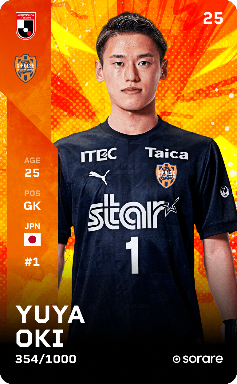 Yuya Oki 2025-26 • Limited 354/1000