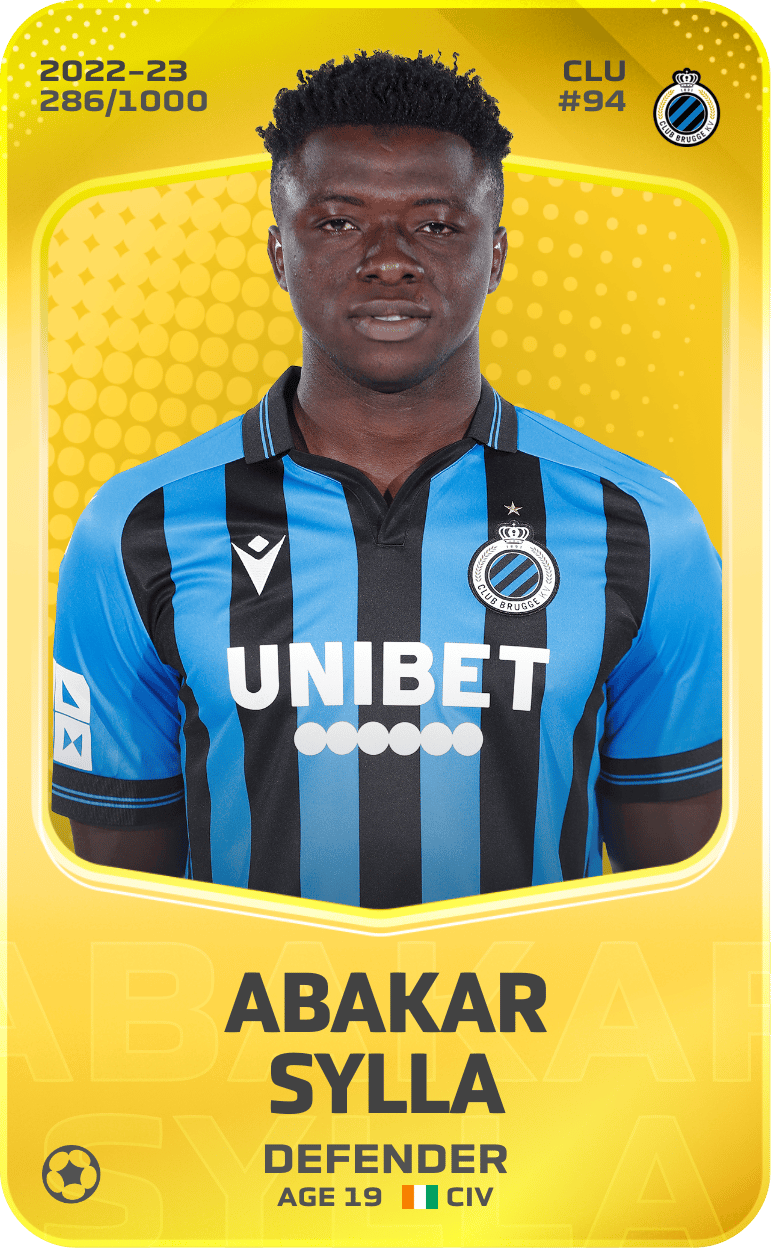 Abakar Sylla 2022-23 • Limited 286/1000