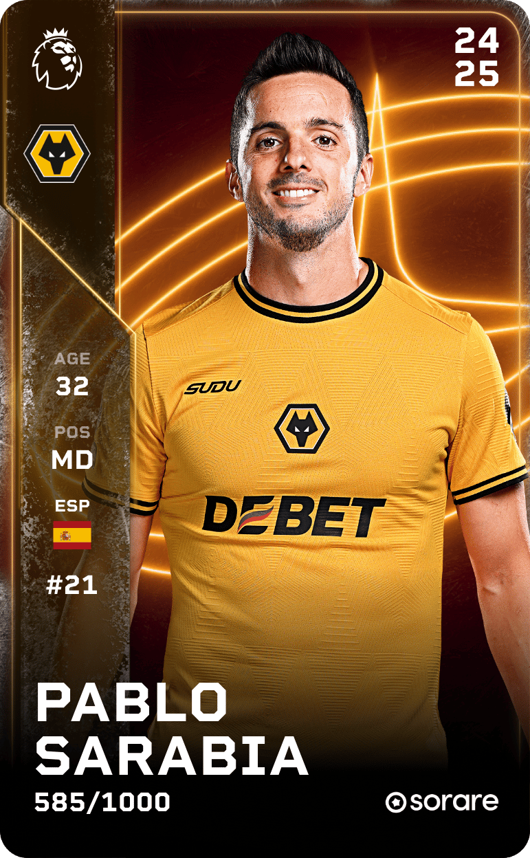 Pablo Sarabia 2024-25 • Limited 585/1000