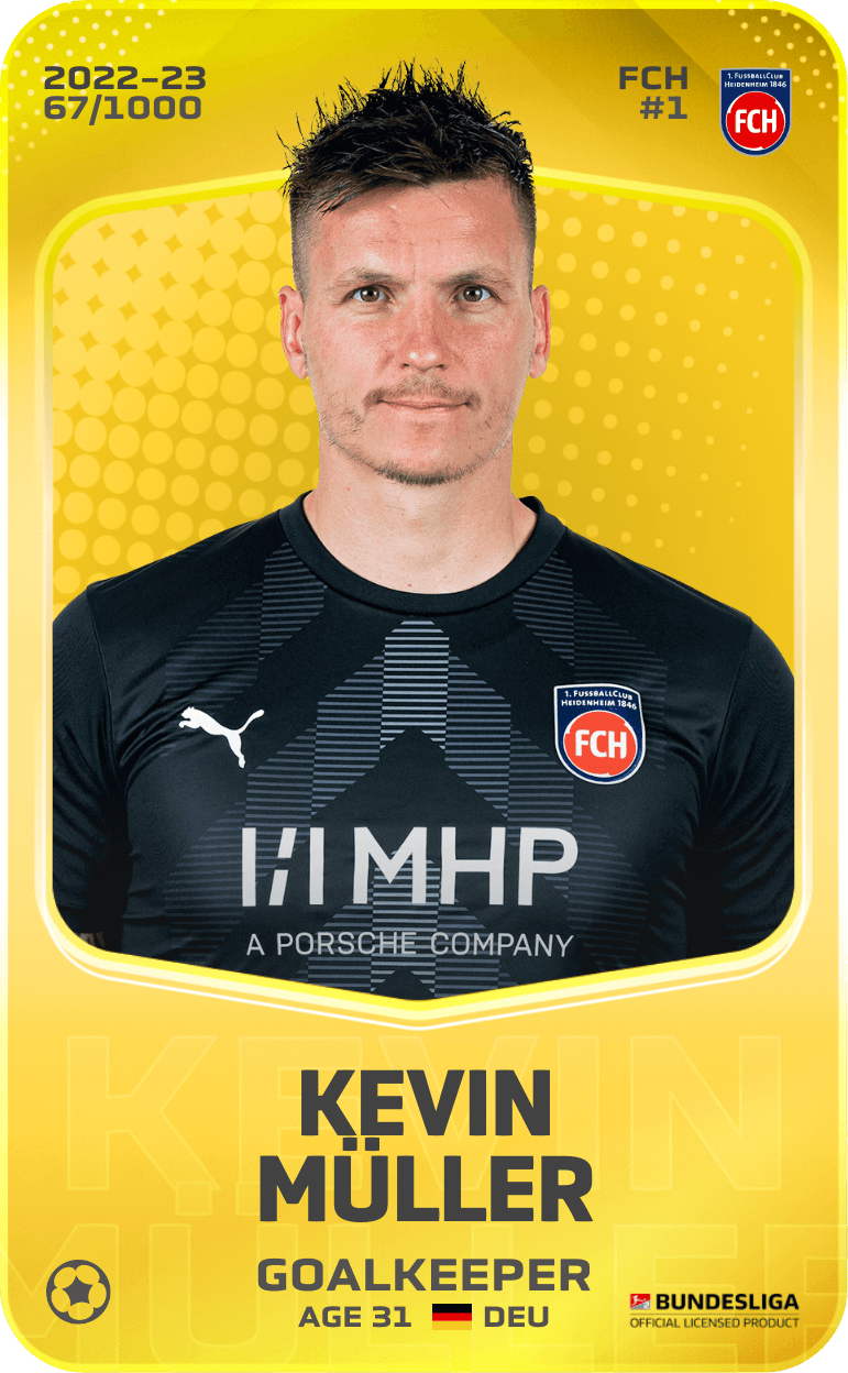 Kevin Müller 2022-23 • Limited 67/1000
