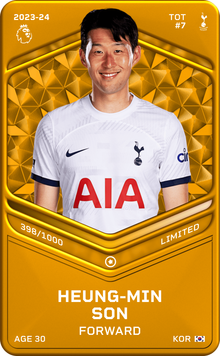 Heung-min Son 2023-24 • Limited 398/1000