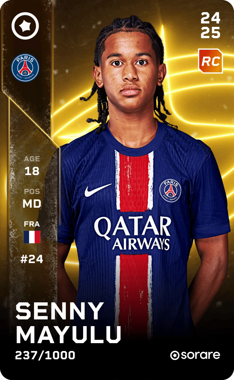 Senny Mayulu 2024-25 • Limited 237/1000