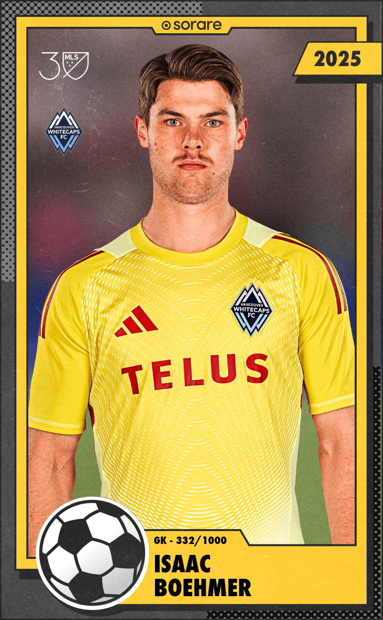 Isaac Boehmer 2025-26 • Limited 332/1000