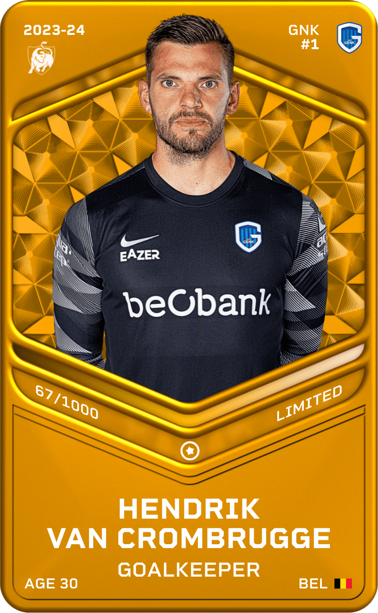 Hendrik Van Crombrugge 2023-24 • Limited 67/1000