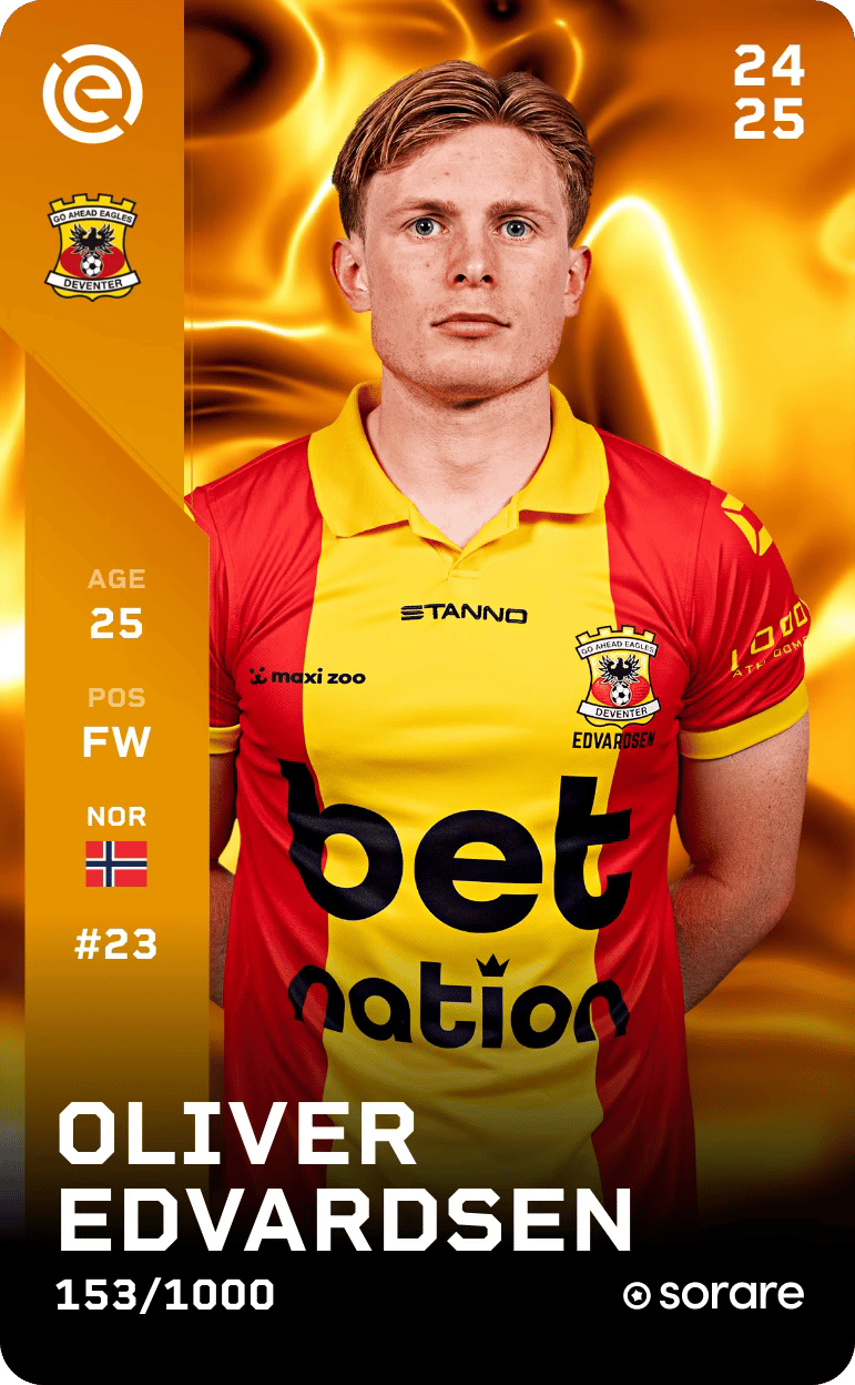Oliver Edvardsen 2024-25 • Limited 153/1000