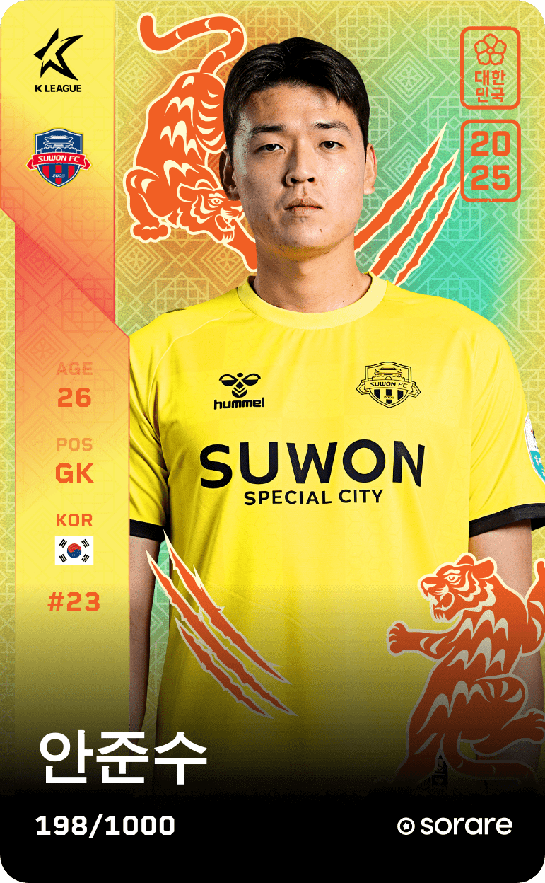 Ahn Joon Soo 2025-26 • Limited 198/1000