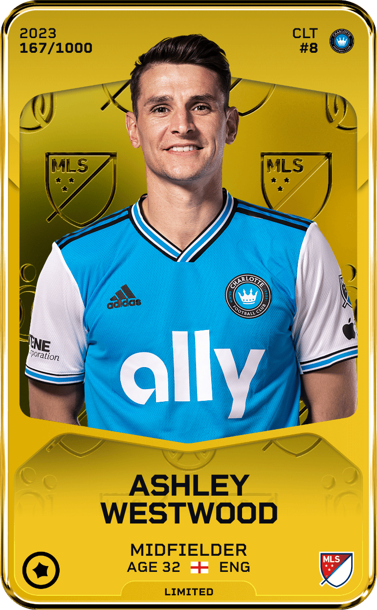 Ashley Westwood 2023-24 • Limited 167/1000