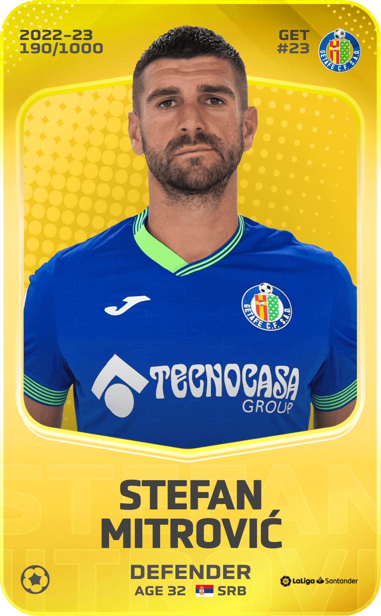 Stefan Mitrović 2022-23 • Limited 190/1000