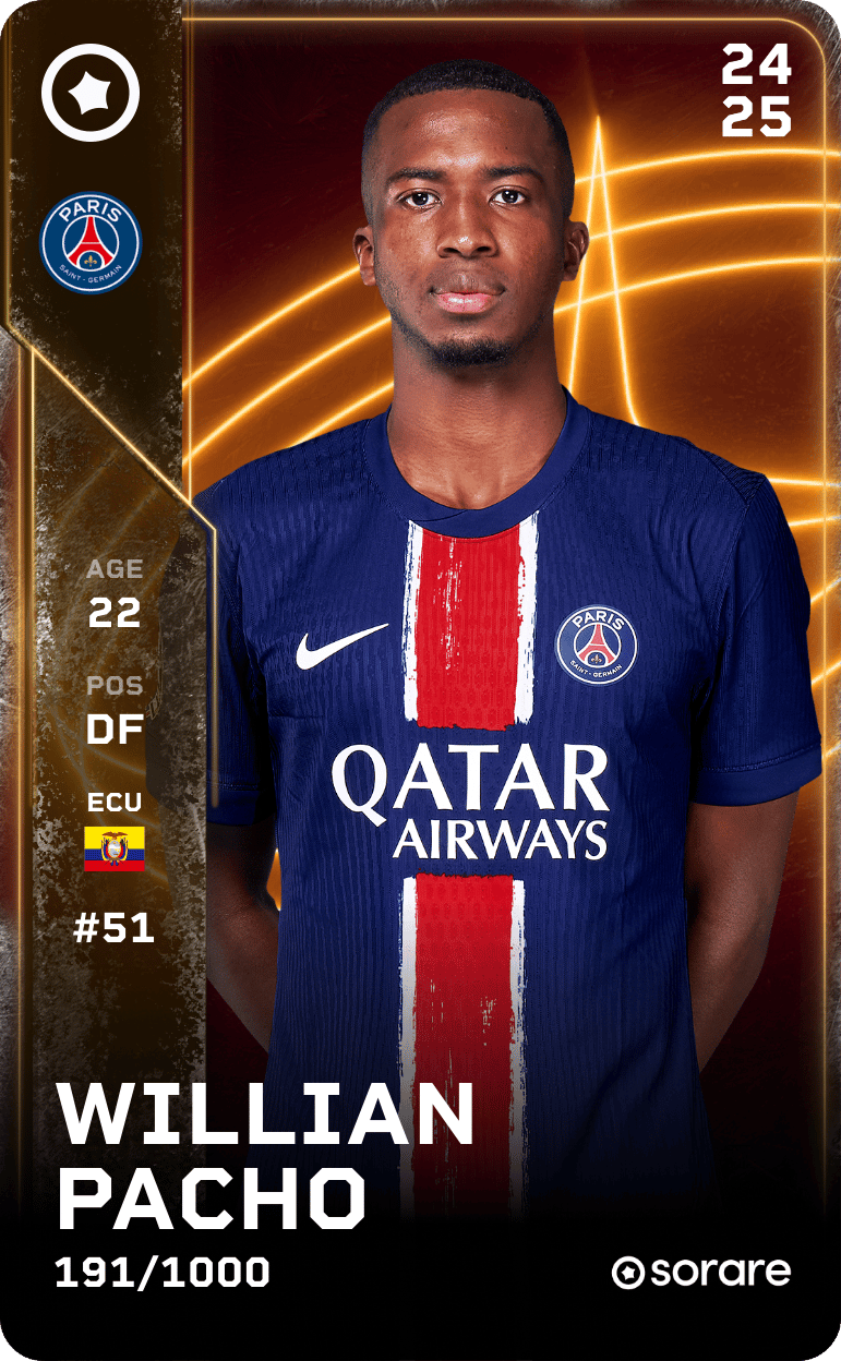 Willian Pacho 2024-25 • Limited 191/1000