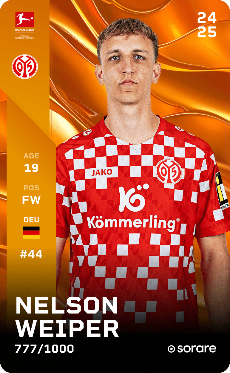 Nelson Weiper 2024-25 • Limited 777/1000