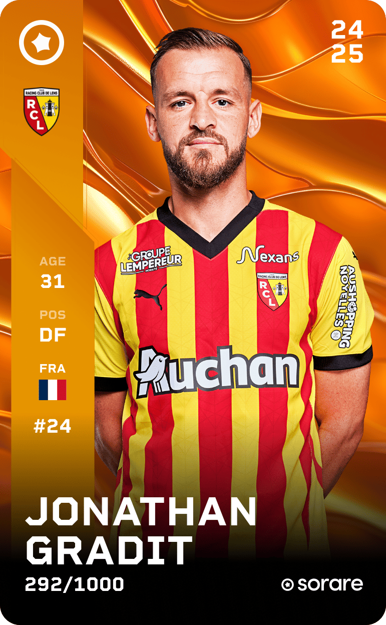Jonathan Gradit 2024-25 • Limited 292/1000