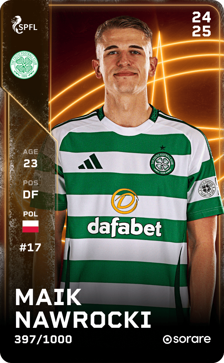 Maik Nawrocki 2024-25 • Limited 397/1000