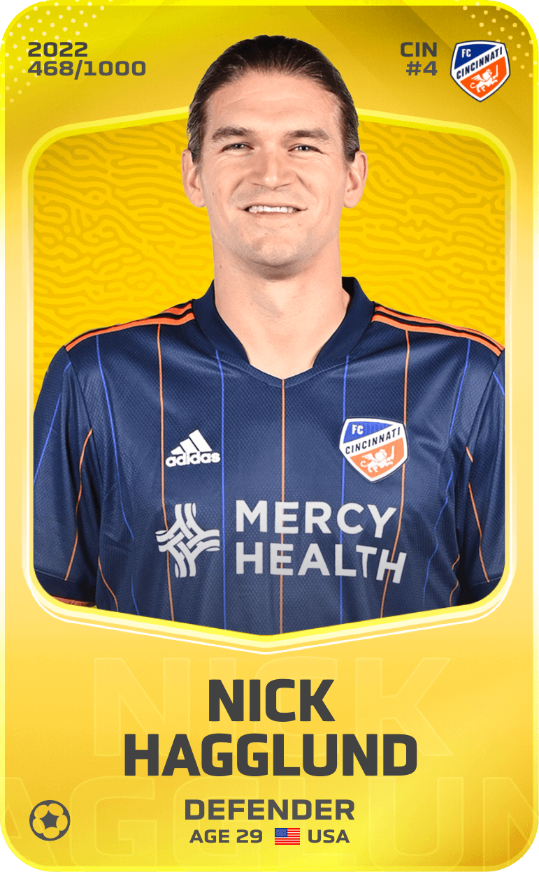 Nick Hagglund 2022-23 • Limited 468/1000