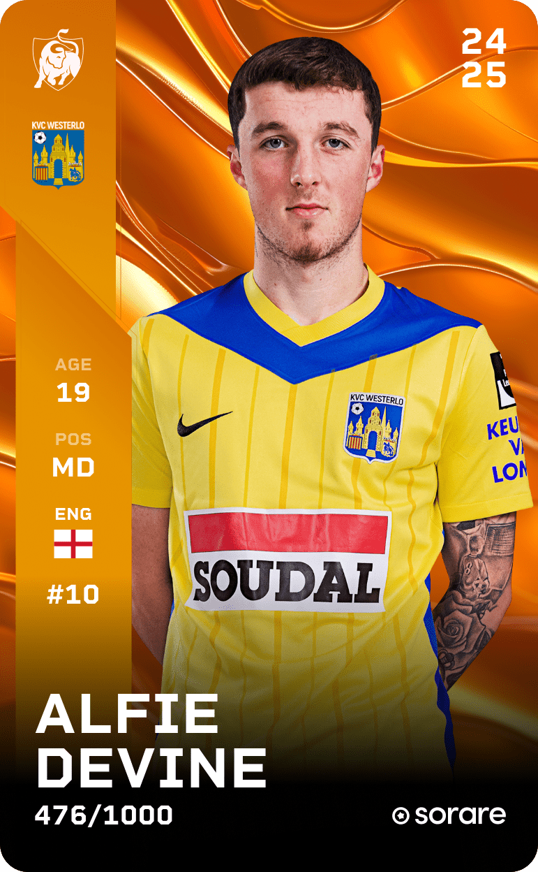 Alfie Devine 2024-25 • Limited 476/1000