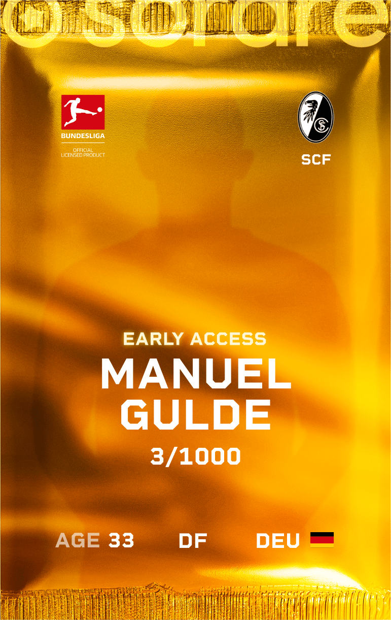 Manuel Gulde 2024-25 • Limited 3/1000