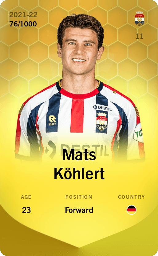Mats Köhlert 2021-22 • Limited 76/1000