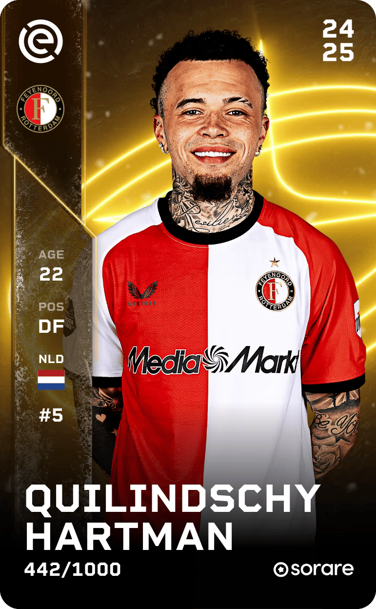 Quilindschy Hartman 2024-25 • Limited 442/1000
