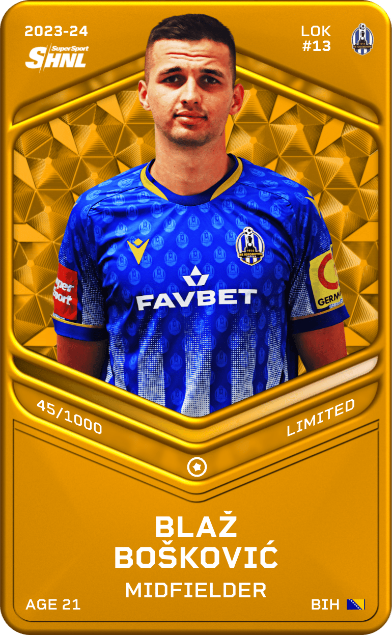 Blaž Bošković 2023-24 • Limited 45/1000