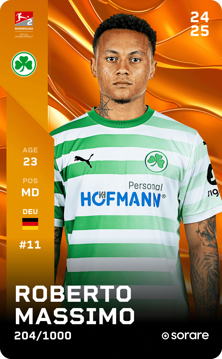 Roberto Massimo 2024-25 • Limited 204/1000