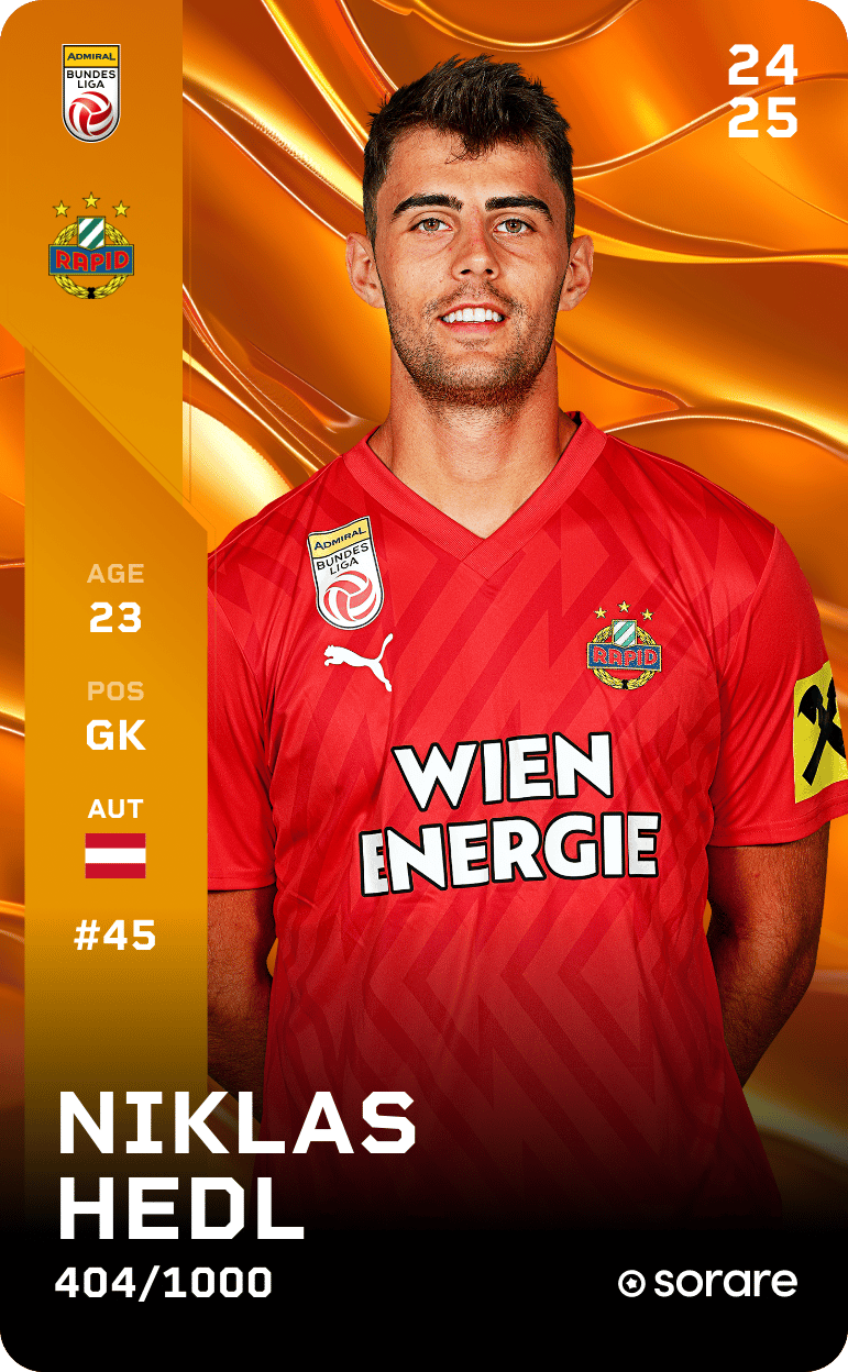 Niklas Hedl 2024-25 • Limited 404/1000