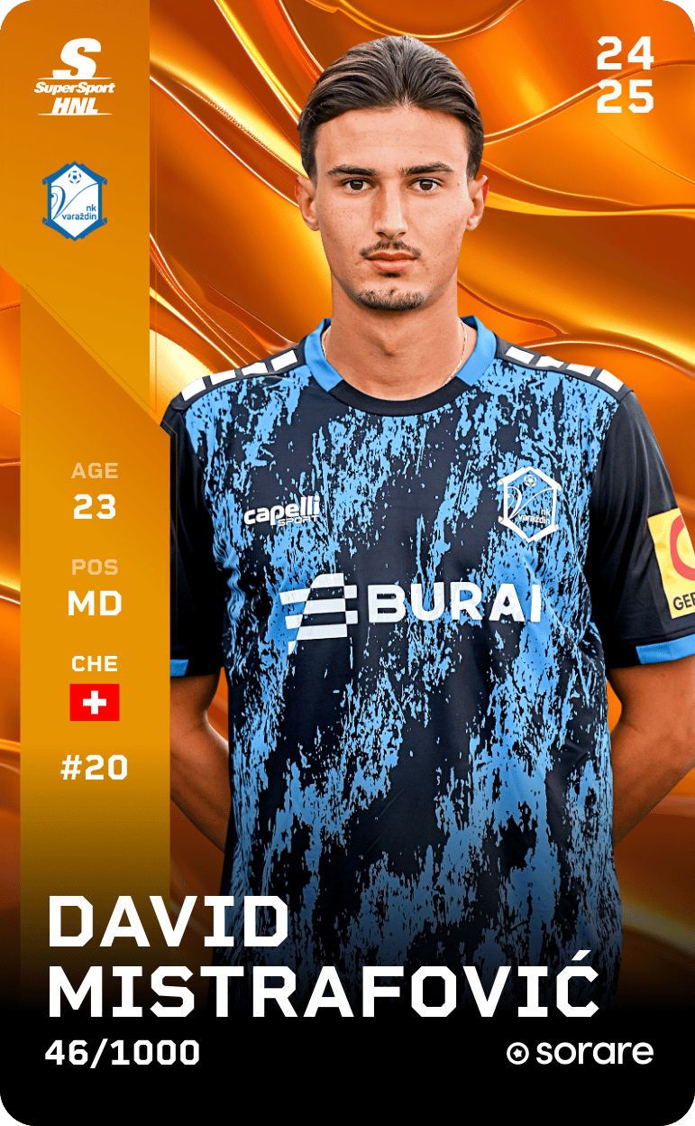 David Mistrafović 2024-25 • Limited 46/1000