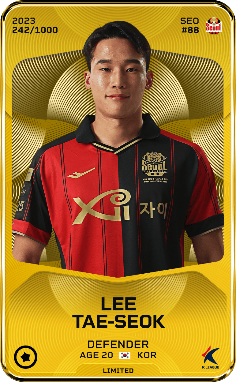 Lee Tae-Seok 2023-24 • Limited 242/1000