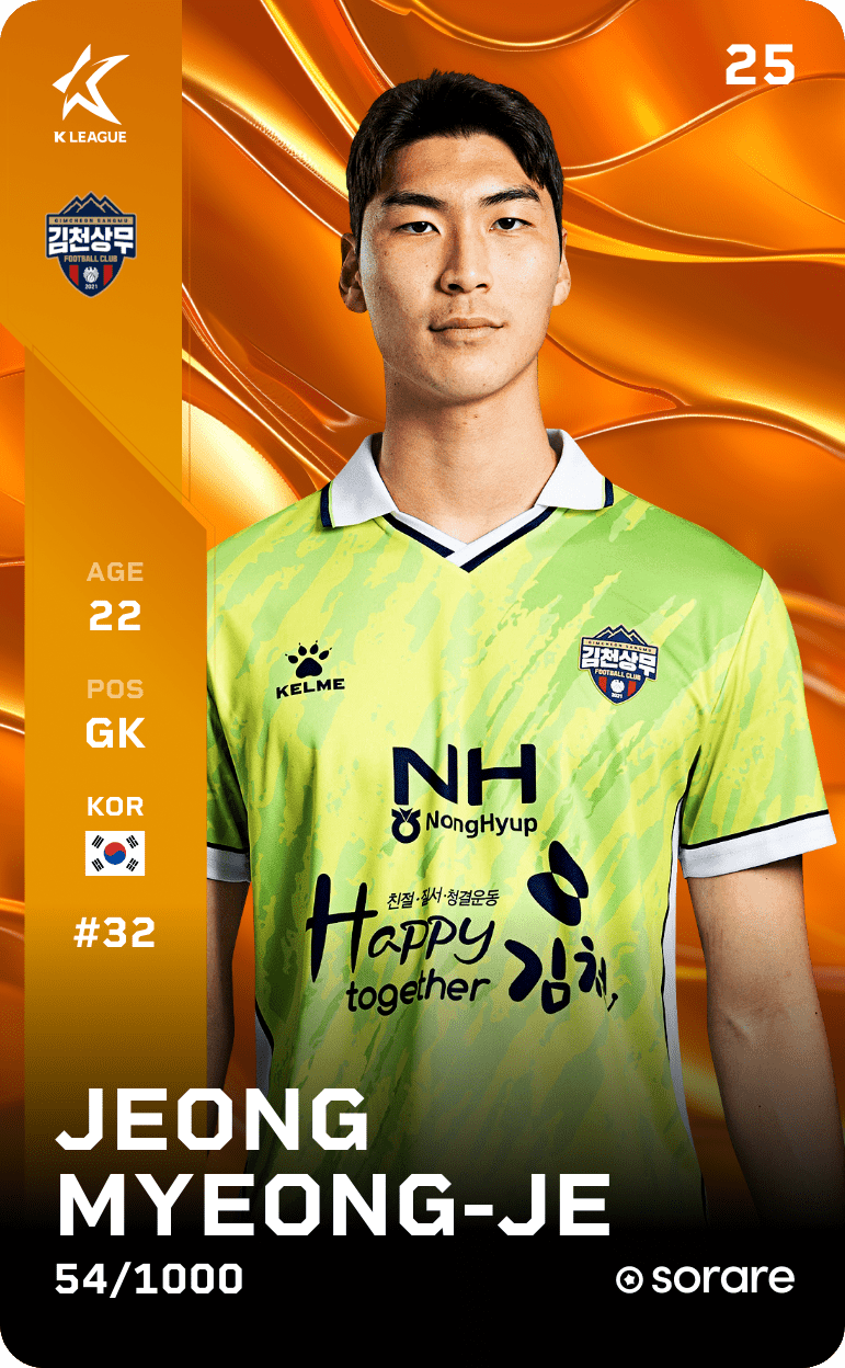 Joung Myung-Jae 2025-26 • Limited 54/1000