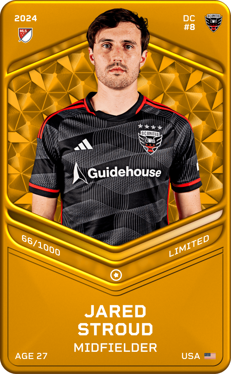 Jared Stroud 2024-25 • Limited 66/1000